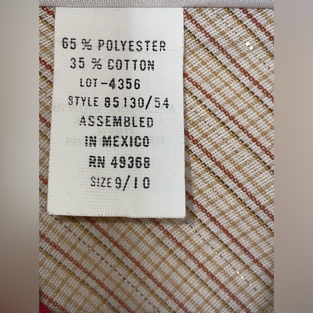 Vintage Avante West Shirt 9/10 See Measurements - Picture 9 of 11